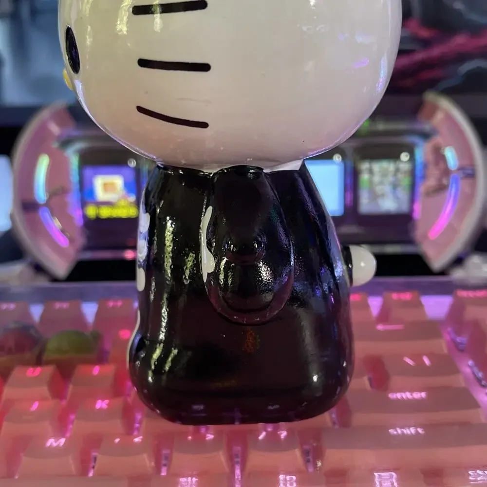 Hello Kitty Soap Pump Lotion Dispenser WhiteBlack 2024 Sanrio Halloween Skeleton